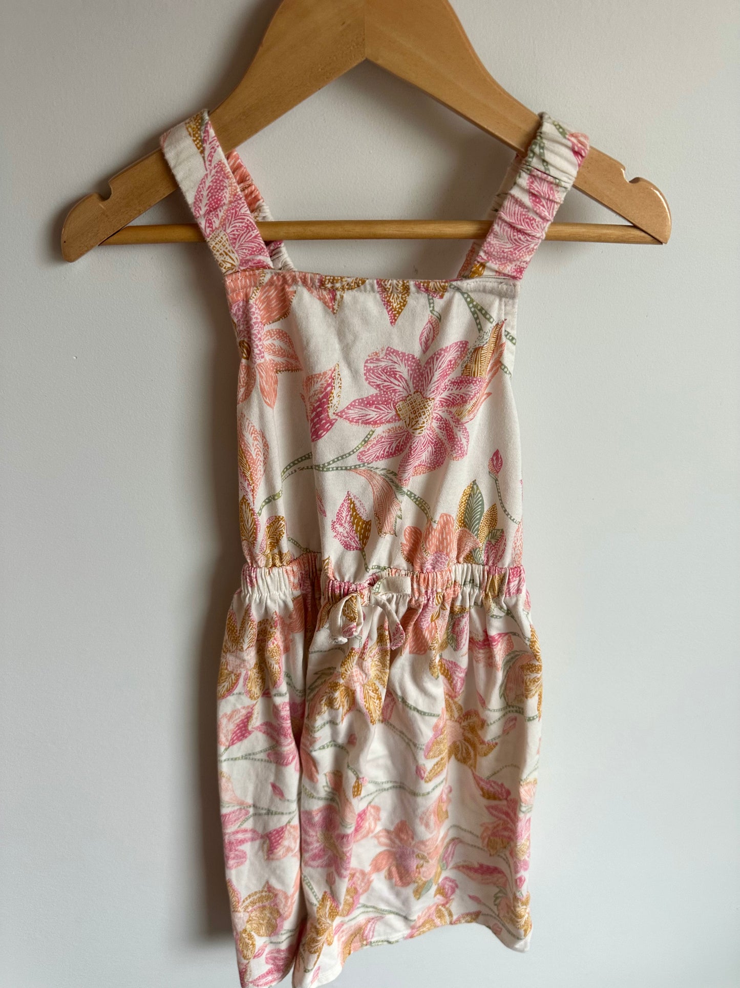Floral Drawstring Dress / 5 years
