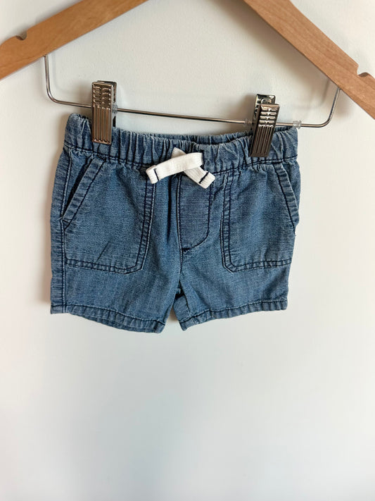 Denim Look Shorts / 6m