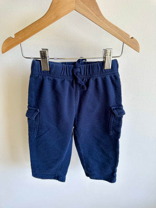 Navy Cargo Pants / 18m