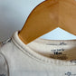 Soft Cream Fox Bodysuit / 18m