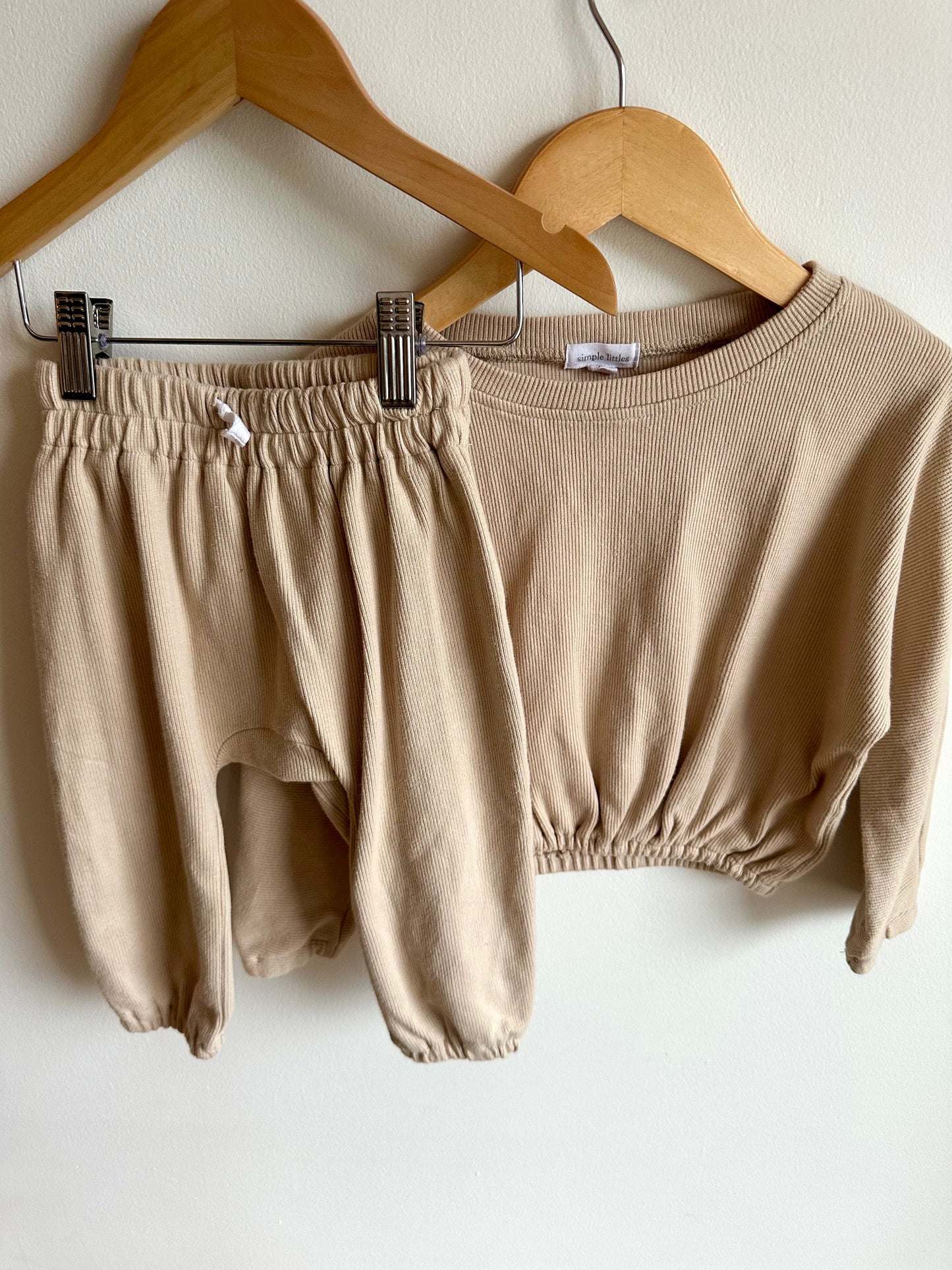 Sand Simple Jogger Set / 2T