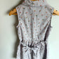 Collared Floral Striped Dress / 6 years