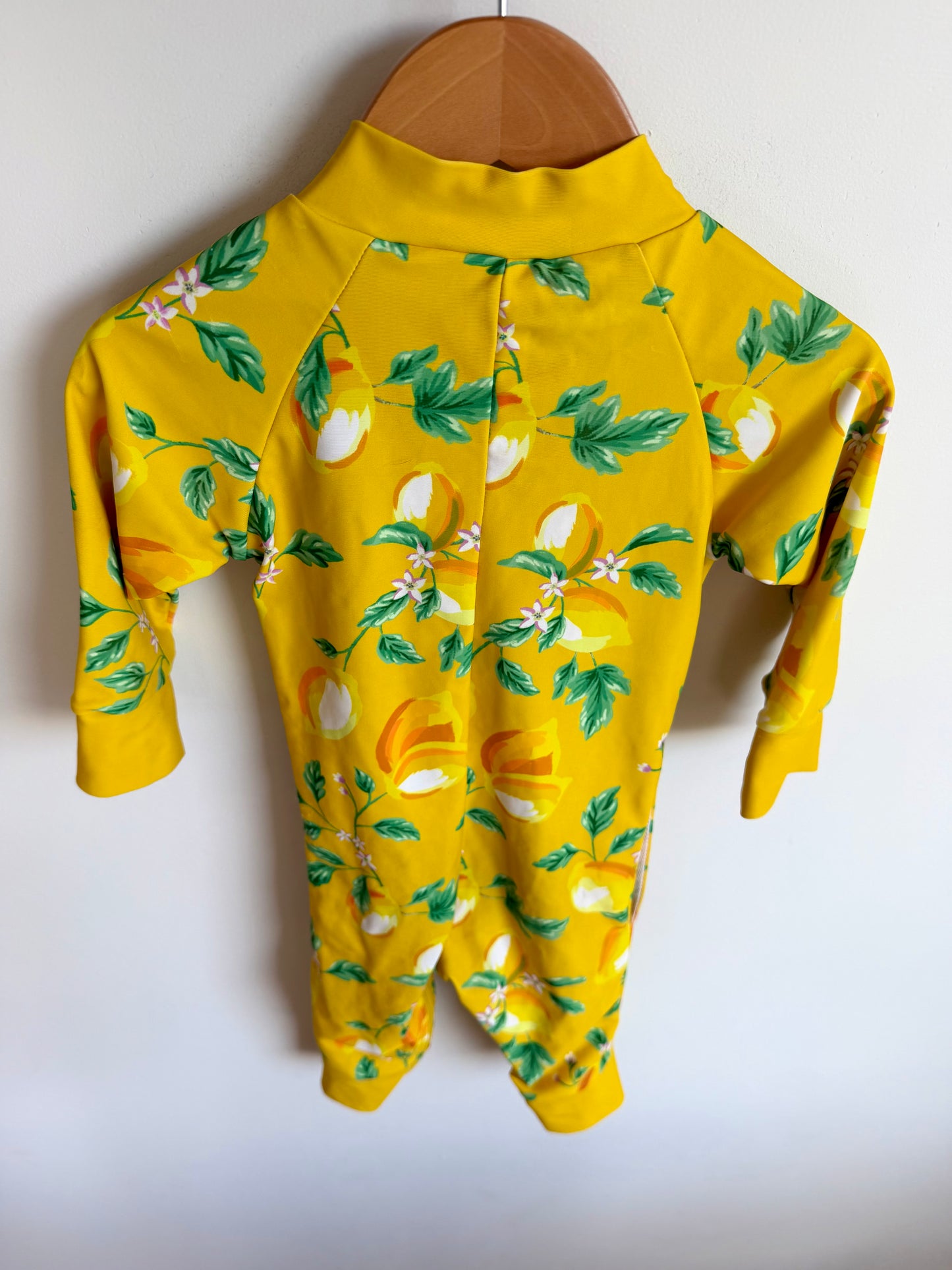 Honeysuckle Lemon Swimsuit / 12-18m