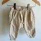 Tan Tapered Pants / 12-18m