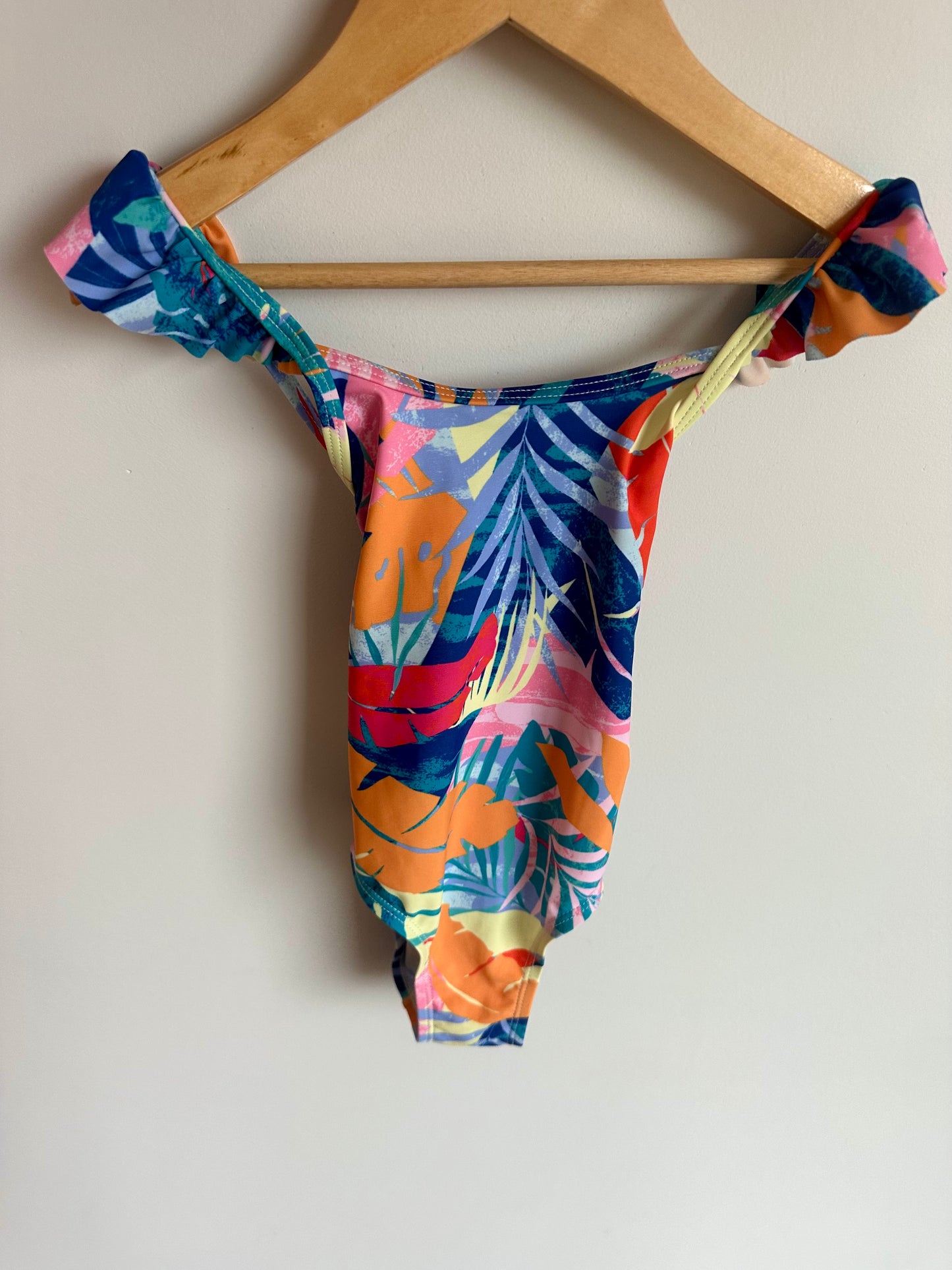 Tropical Leaves Swimsuit / 3T
