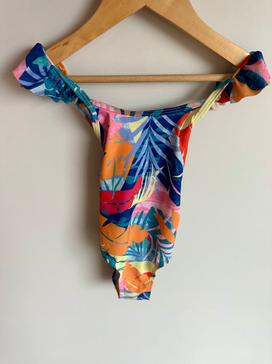 Tropical Leaves Swimsuit / 3T