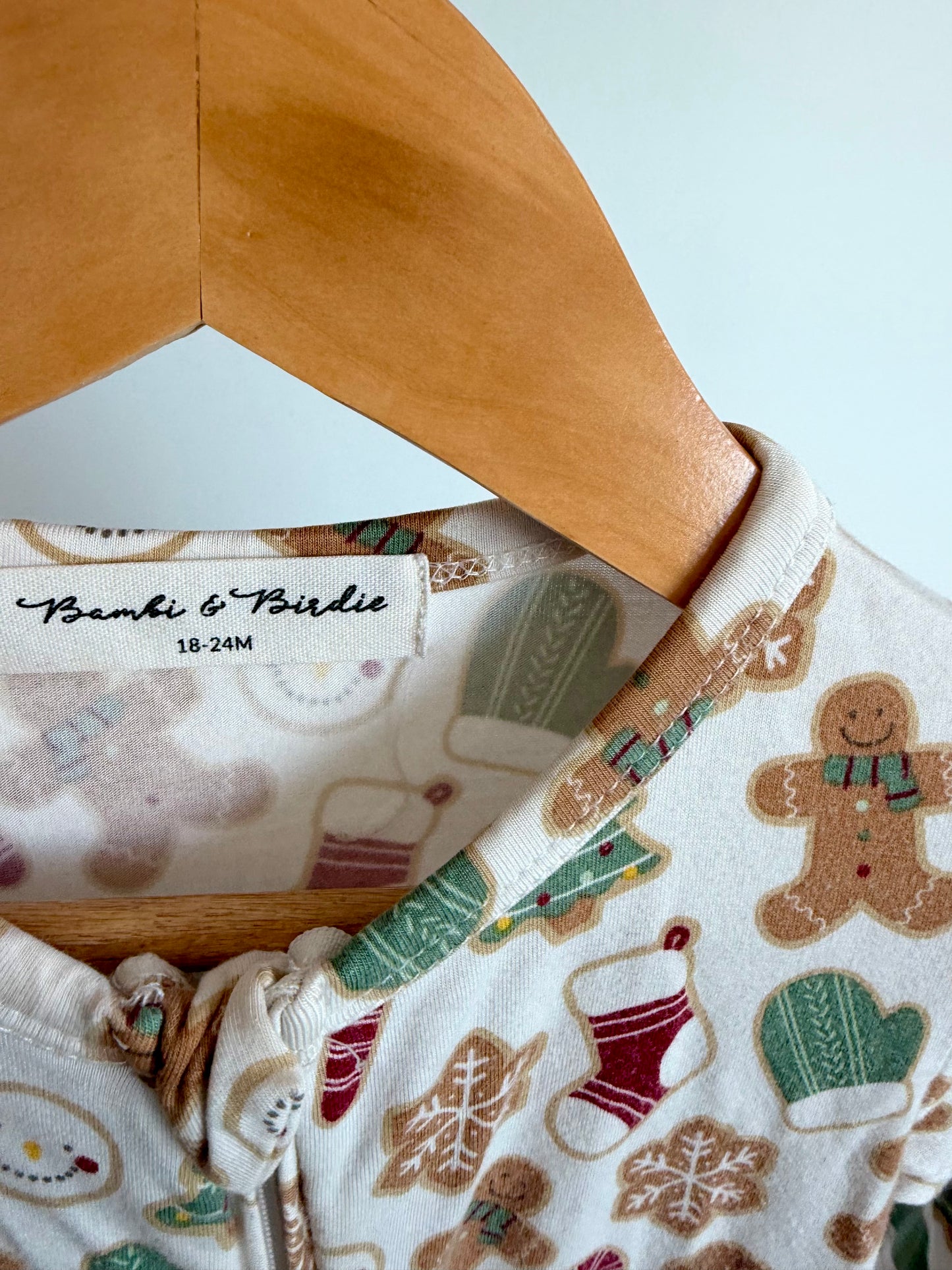 Bambie & Birdie Gingerbread Sleeper / 18-24m