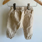 Tan Tapered Pants / 12-18m