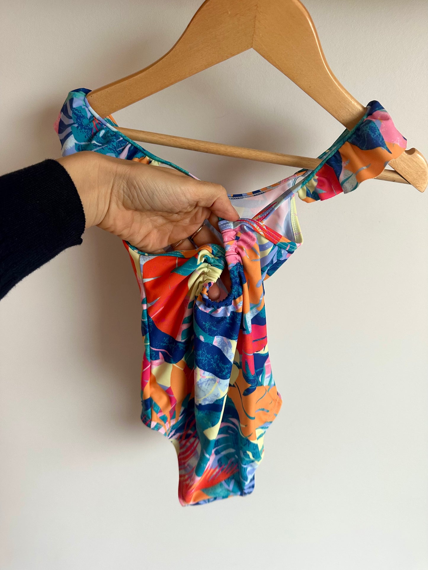 Tropical Leaves Swimsuit / 3T