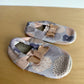 Minimoc Shapes + Pattern Soft Sole Shoes / Size 5 Toddler