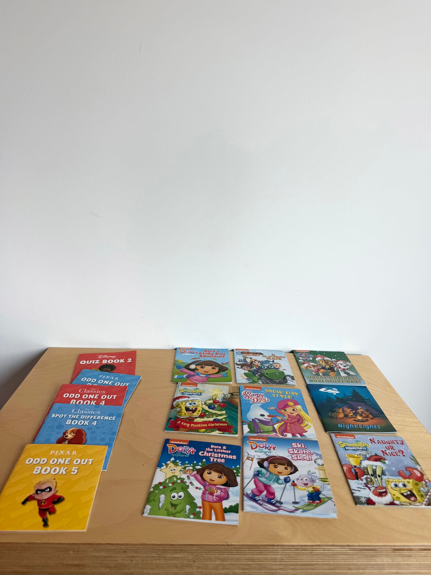 Mini 9 Books and 5 Activity Books / 2-6 years (No Shipping)