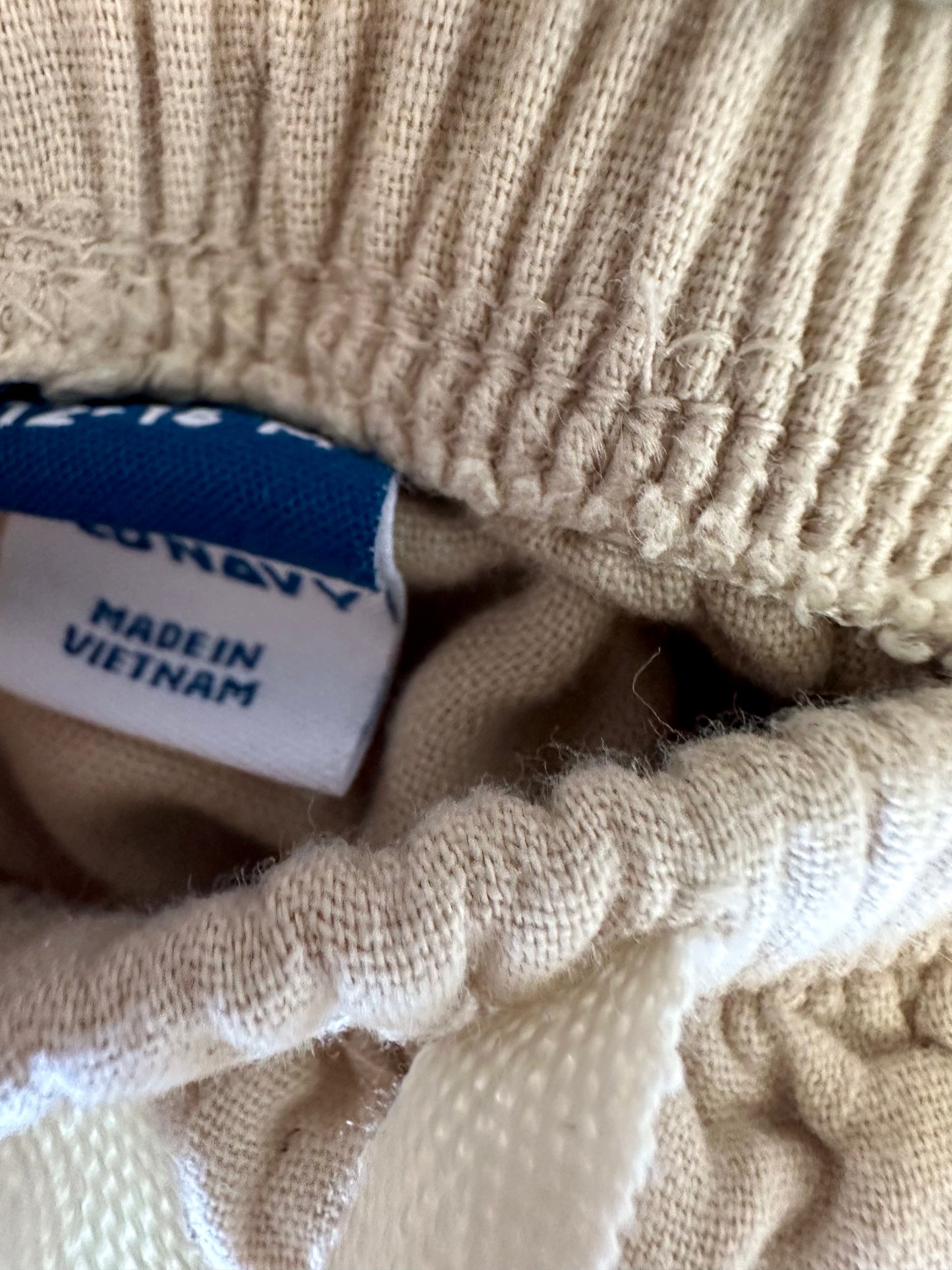 Tan Tapered Pants / 12-18m