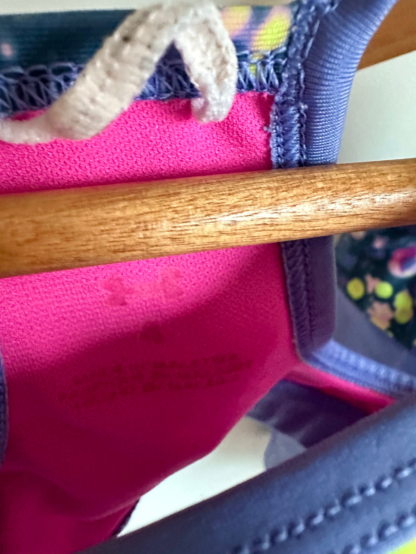 Purple Swim Top + Swim Skirt / 4T