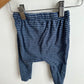 H&M Striped Blue Joggers / 4-6m