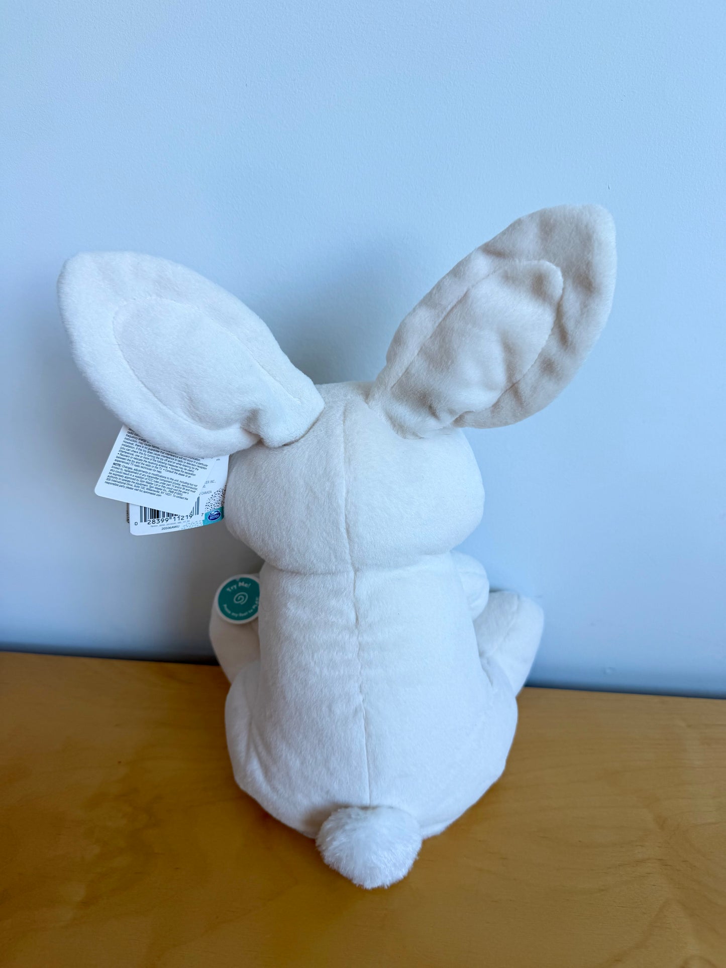 Flora The Animated Bunny 12" Plush Toy (With Tags) (No Shipping)