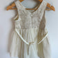 Cream Sparkly Dress / 2T