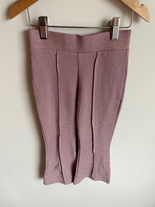 Sparkly Mauve Formal Pants / 6-7 years