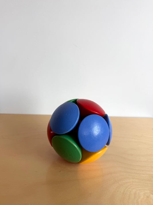 Wooden Magnetic Circle Toy (No Shipping)