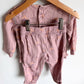 Mauve Floral Top + Pants Set (PLAY) / 18m (No Shipping)