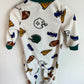 Fleece Football Sleeper / 18m