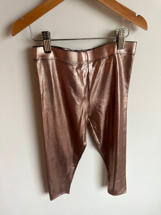 Shiny Metallic Pants / 7-8 years