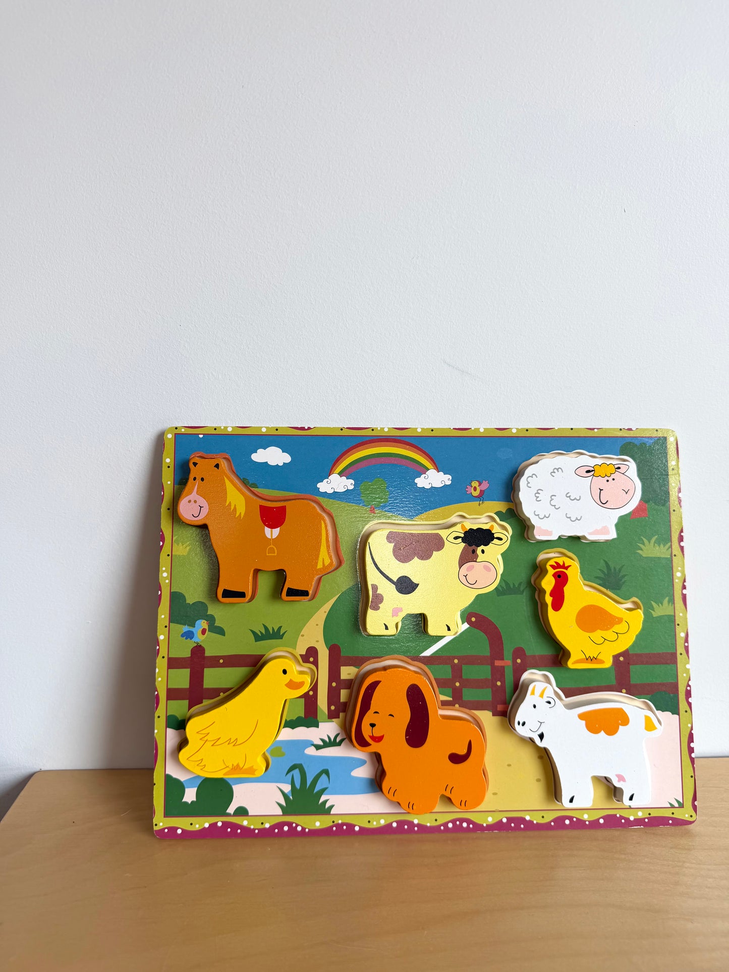 Farm Animal Puzzle Toy (No Shipping)