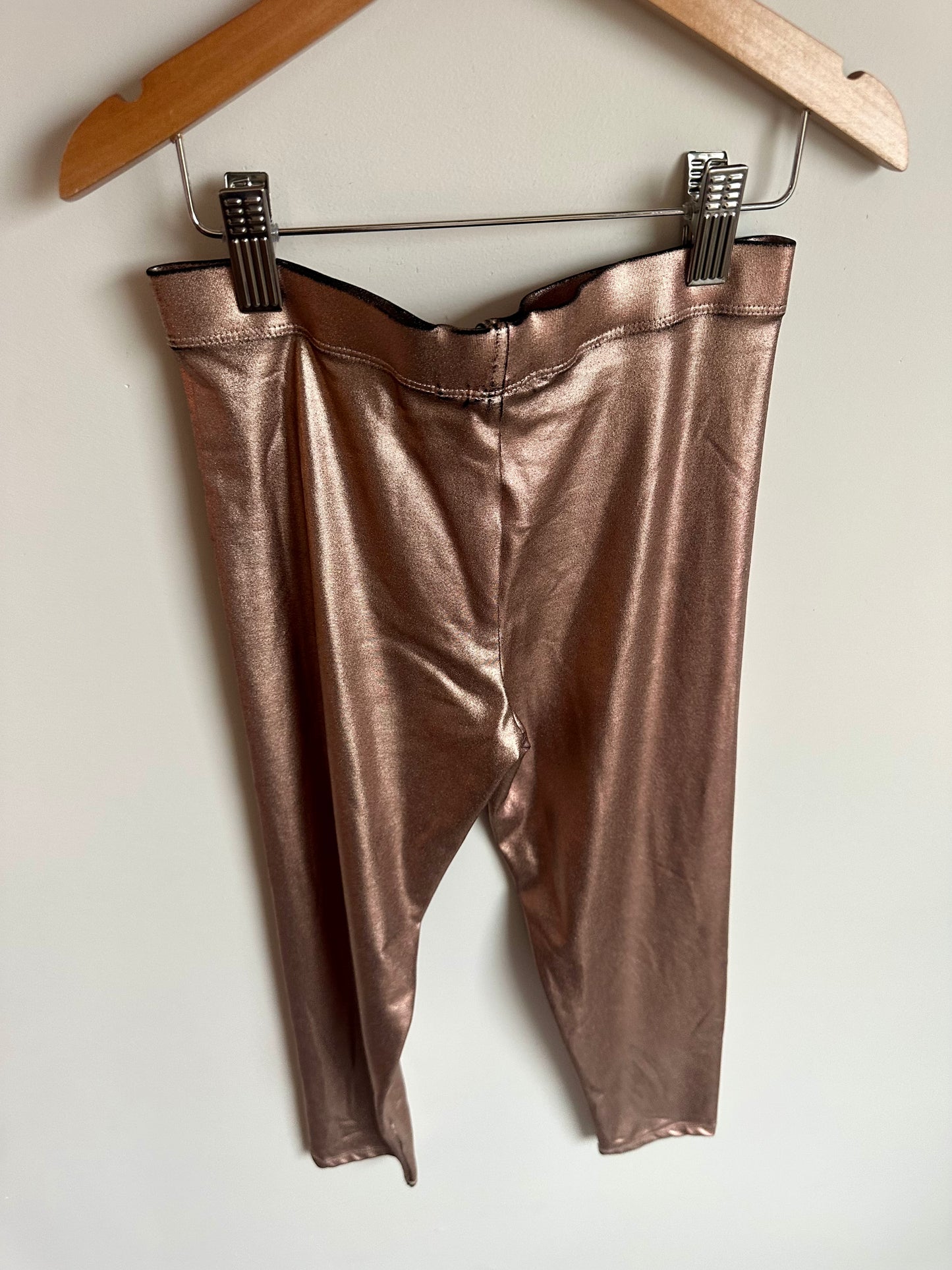 Shiny Metallic Pants / 7-8 years