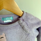 Pekkle Purple Fuzzy Llama Sweater / 18m