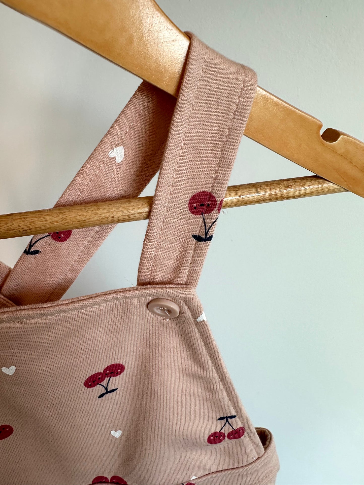 Pekkle Cherry Overalls / 24m