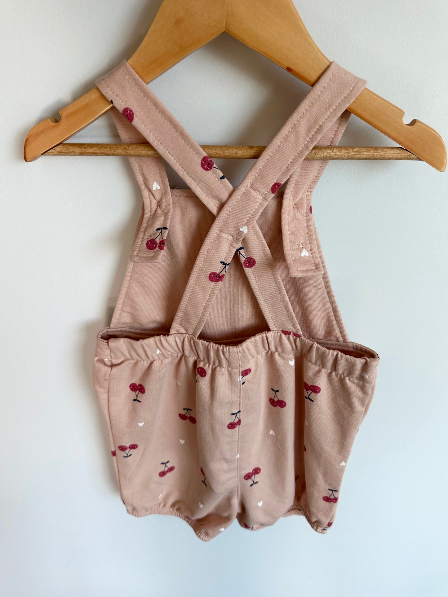Pekkle Cherry Overalls / 24m