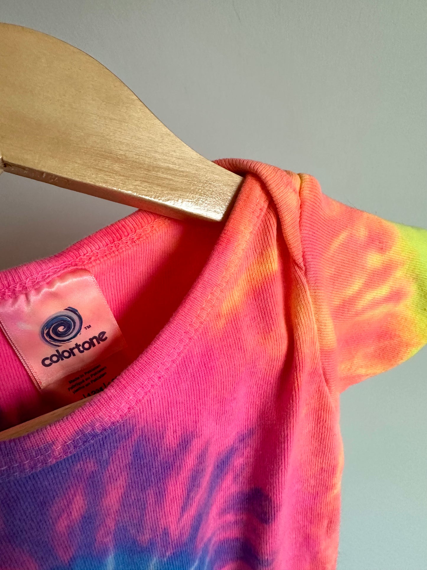 Tie Dye Short Sleeve Bodysuit / 12m