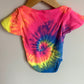 Tie Dye Short Sleeve Bodysuit / 12m