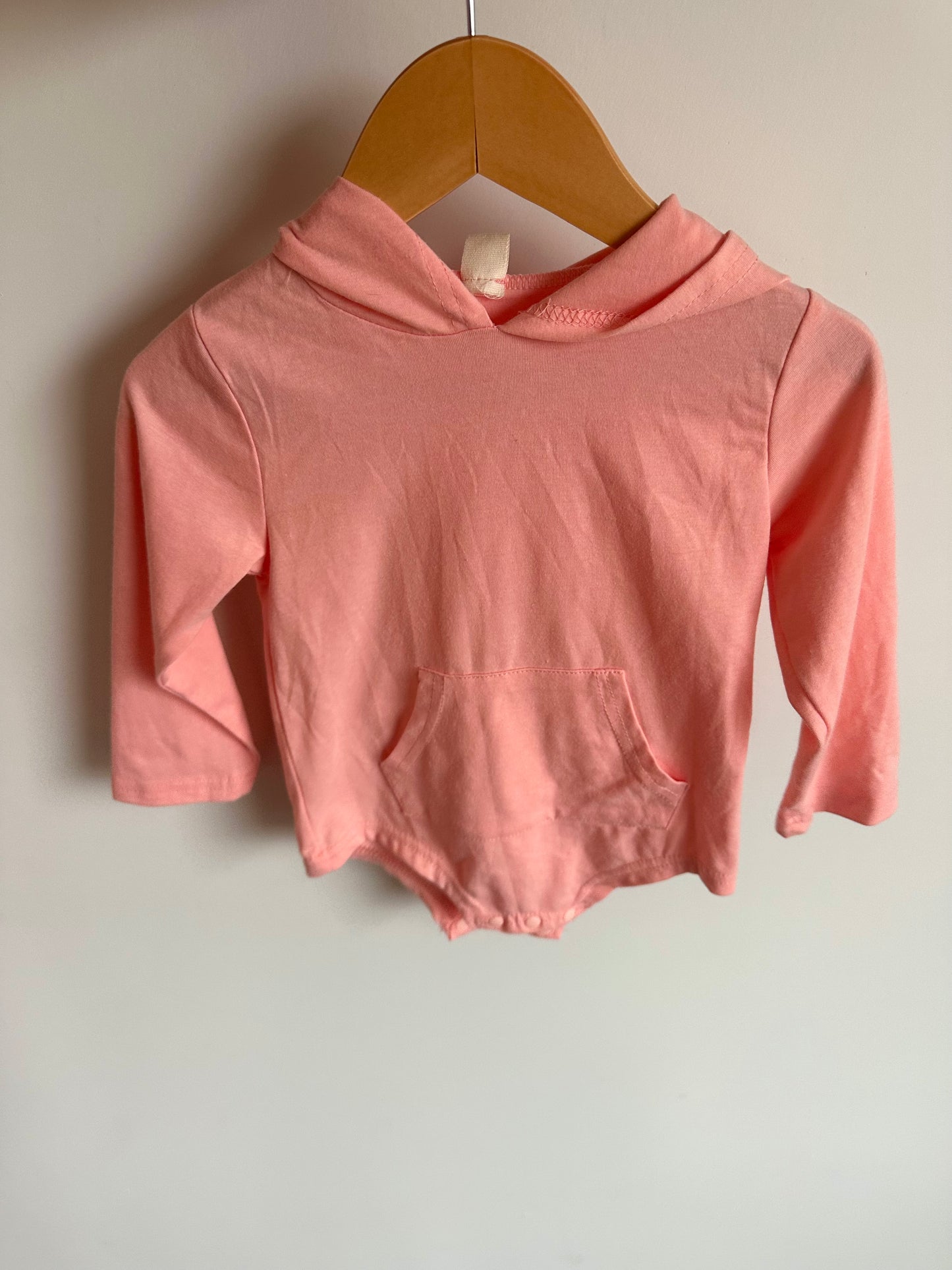 Bunny Ears + Tail Bodysuit / 12m