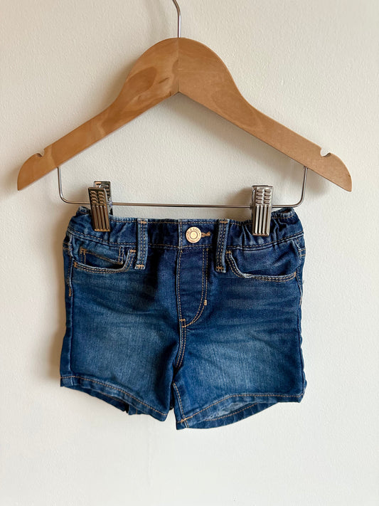 Dark Denim Shorts / 3T