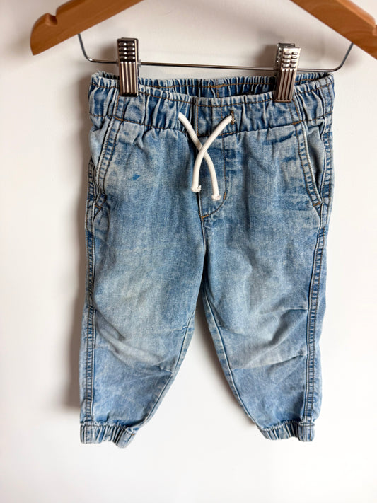 H&M Tapered Denim Like Pants / 2T