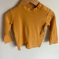 Marigold Ribbed Long Sleeve Top / 18-24m