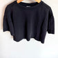 Zara Charcoal Boxy T-shirt / 6-7 years