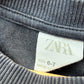Zara Charcoal Boxy T-shirt / 6-7 years