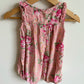 Pink Rose Romper / 6-12m