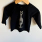 Llamaste Black Crewneck / 18m