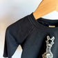 Llamaste Black Crewneck / 18m