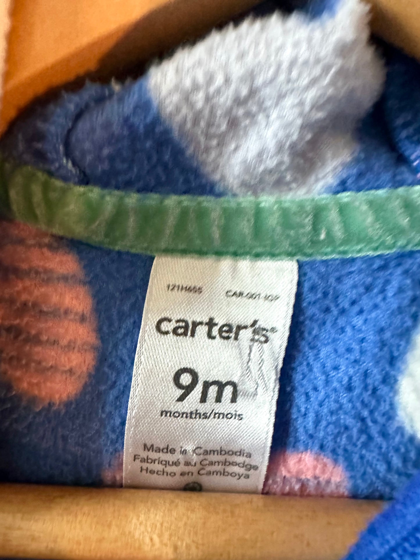 Heart Hood Zipper Sweater / 9m