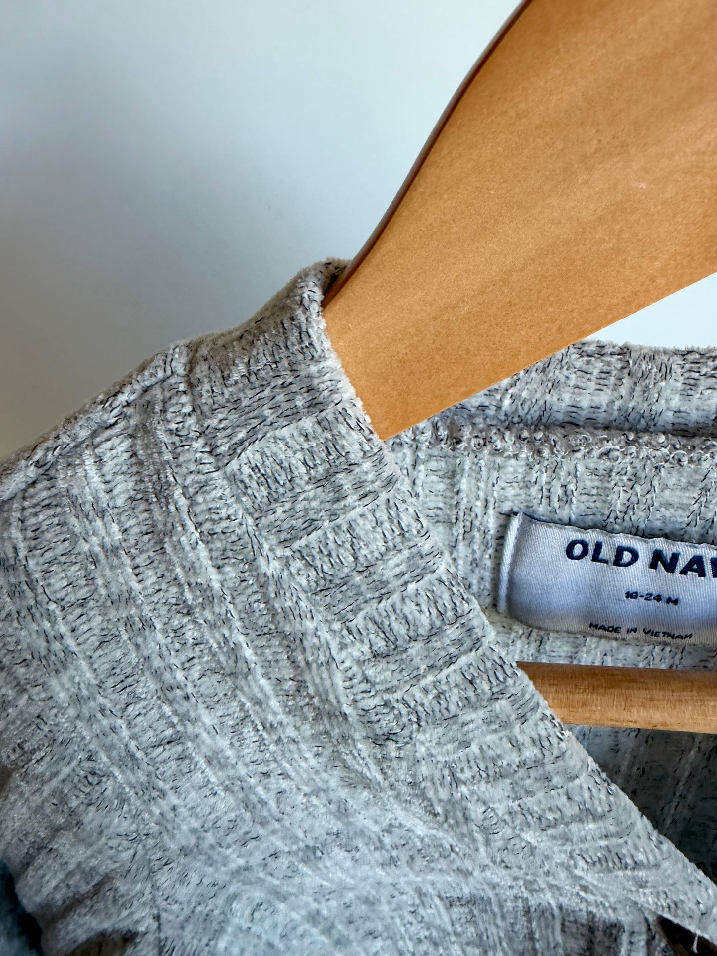 Soft Grey Cardigan / 18-24m