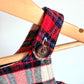 Tartan Overall Pocket Dress / 6-12m