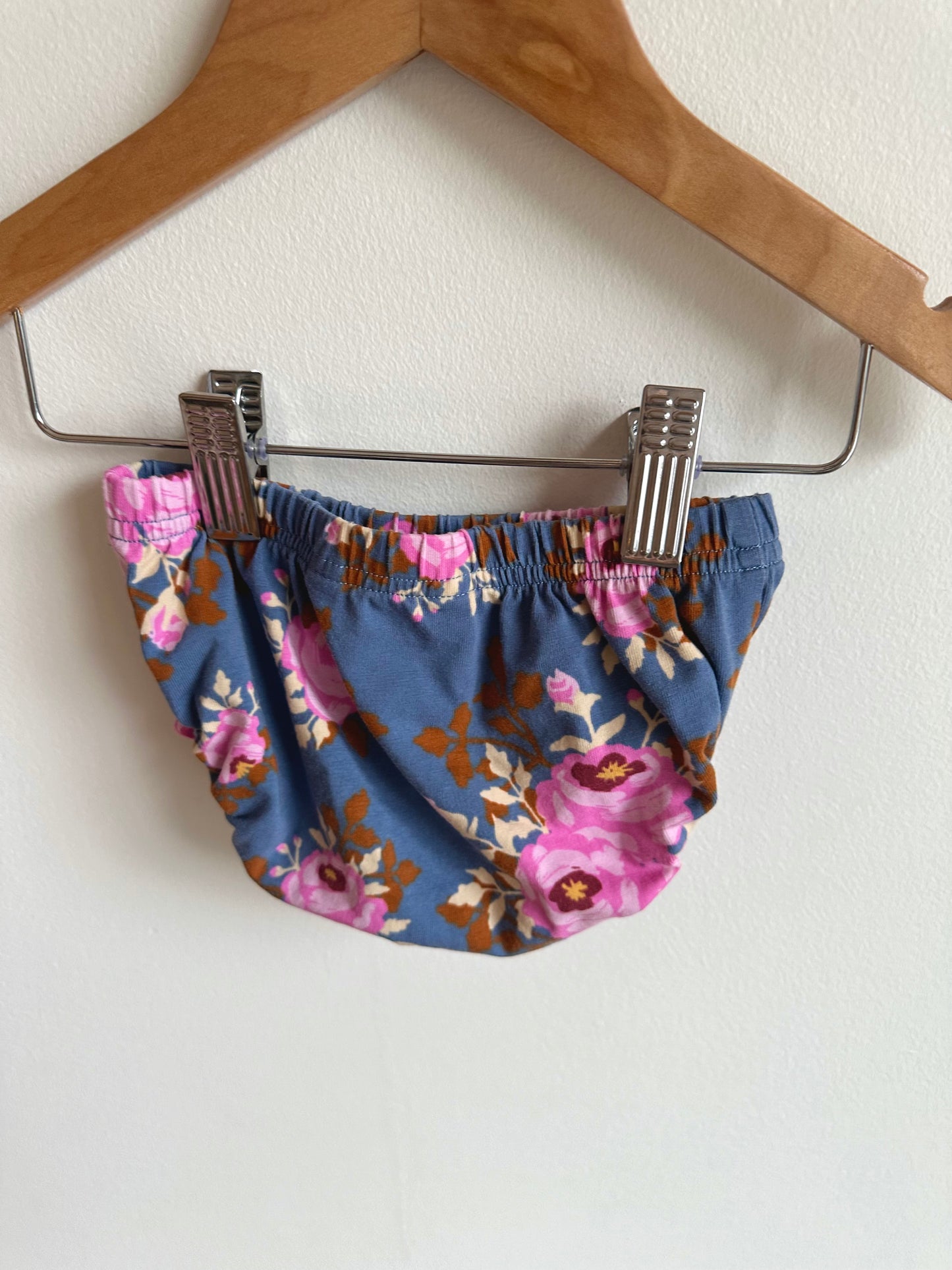 Floral Ruffle Bloomer / 6-12m