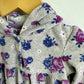 Fleece Floral Jumpsuit / 18m