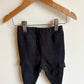 Charcoal Cargo Sweat Pants / 6-12m