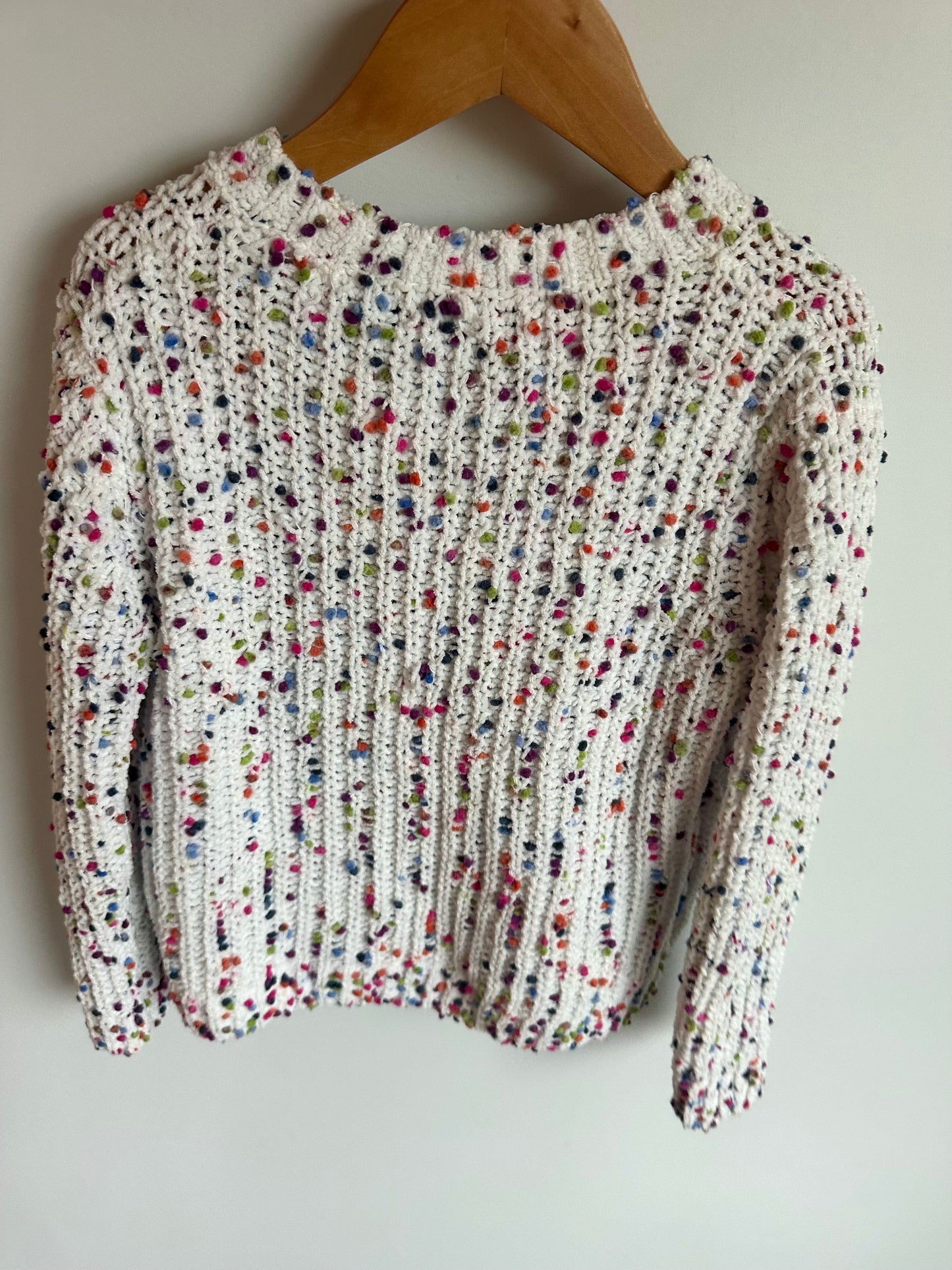 Colored Dot Sweater / 7-8 years