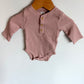 Waffle Blush Bodysuit / 6m