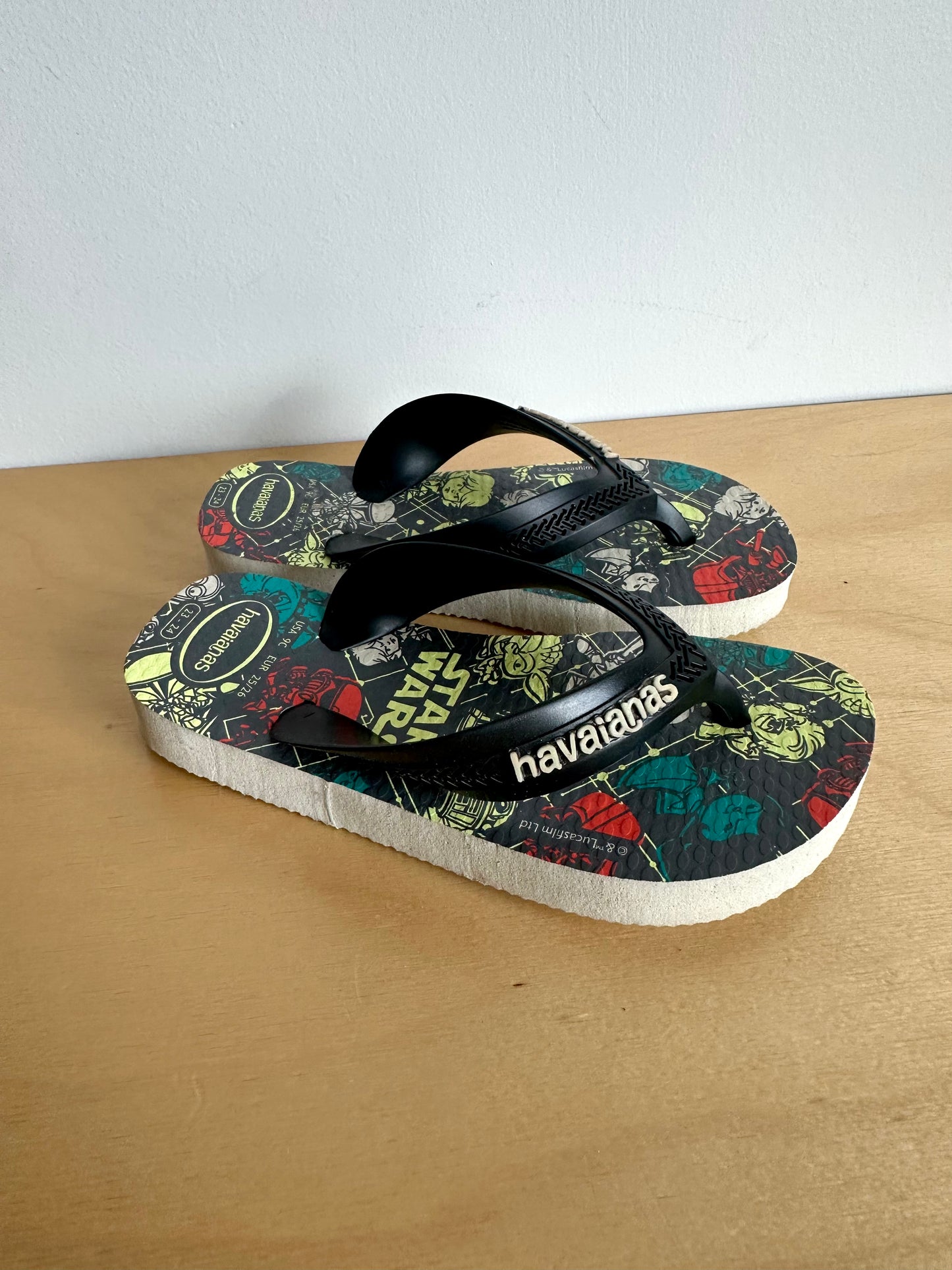 Havaianas Star Wars Sandals / 9 Toddler